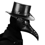 TD® Halloween decoration couvre-chef de masque de fête de mascarade de bec de peste Steampunk d'Halloween