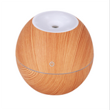 TD® Diffuseur d'arôme de grain de bois USB humidificateur à ultrasons coloré 5V Purification d'air cadeau diffuseur d'arôme de voitu