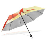 TD® Parapluie Haut de Gamme Design Créatif Art 3D Impression Ombrelle Ultra-Léger Incassable Étanchéité Apparence pliable modèle