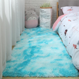 TD® GOGOLOVING Tapis de Salon Shaggy 120 x 160cm Bleu