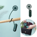TD® Variété petit ventilateur créatif suspendu cou portable étudiant poche pliable tuyau portable USB muet mécanique