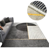 TD® Tapis Simple nordique imitation cachemire salon canapé couverture tapis antidérapant maison étude chambre tapis de sol épaissi