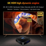 TD® Android 1080P double bande réseau TV décodeur réseau machine infrarouge télécommande contrôle 3D haute définition qualité d'imag