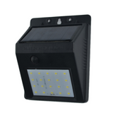 TD® Lampes Solaires à 40 LEDs Jardin Applique Murale Solaires À Trois Côtés Lumière IP65 Imperméable avec Détecteur de Mouvement PIR