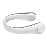 TD® Ventilateur de cou suspendu sports de plein air paresseux muet mini usb petit ventilateur sans feuilles élégant et simple