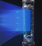 INN® Ventilateur tour ventilateur de refroidissement par eau charge usb tête tremblante ventilateur de bureau dortoir de bureau peti