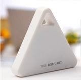 TD® Anti perte triangulaire blanc  dispositif détecteur bluetooth alarme objet accessoires personne agée enfants animaux domestiques