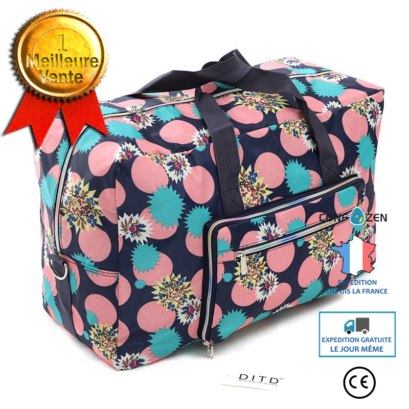 (m032)Sac de voyage pliant Femme sac étanche portable de grande capacité