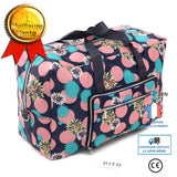 (Cercle rose031）Sac de voyage pliant Femme sac étanche portable de grande capacité