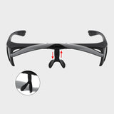 TD® Lunettes de soleil polarisées à rabat lunettes monobloc pour hommes et femmes lunettes de soleil à changement de couleur