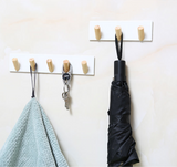 Crochet vêtements nordique ameublement créativité  porte-manteau blanc mur personnalité décoration tenture clé porte-articles
