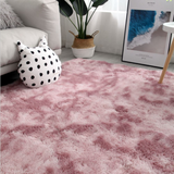 TD® Décoratif ins vent tapis personnalité doux en peluche chambre salon plein tapis de sol rectangle 200 x 300 cm Rose