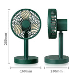 TD® Petit ventilateur ventilateur rechargeable usb mini ventilateur dortoir ventilateur rechargeable à tête secouante automatique