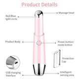 TD® APPAREIL DE MASSAGE MANUEL,ANLAN masseur pour les yeux Anti âge rides Patch pour les yeux soulagement des ions Machine de Massag