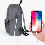Sac à dos rangement ordinateur bleu gris foncé Back to Work pour homme