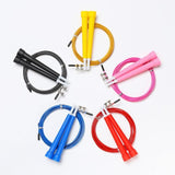 TD® Corde à sauter poignée en plastique fil corde à sauter sport adulte équipement de fitness perte de poids corde à sauter jaune