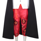 TD® Halloween decoration version cinématographique de One Piece Red Onepiece cosplay anime rousse costume taille L