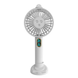 INN® Ventilateur mini ventilateur de pulvérisation portatif usb chargeant mini ventilateur humidificateur de bureau hydratant portab