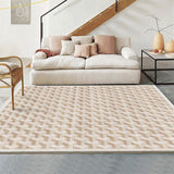 TD® Plaid boucle velours tapis salon lumière luxe canapé table basse chevet maison chambre tapis de sol antidérapant
