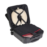 TD® Valise de voyage bagages d'embarquement 40 cm ouverture frontale ordinateur valise courte distance rechargeable roulettes poigné