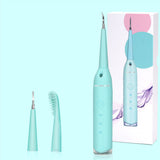 TD® Kit dentaire pour le nettoyage des dents outils avec LED hygiène soin buccal personnel crochet brosse 3 fréquences de vibration