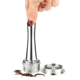 TD® Capsules/ Filtre de Café Réutilisables/ Capsules Rechargeables Compatibles avec les Machines Nespresso en Acier Inoxydable