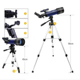 TD® télescope monoculaire stargazing peut prendre des photos, grossissement, professionnel du télescope astronomique HD