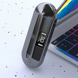 TD® Oreillette Bluetooth ，Bluetooth 5.0， Oreillette sans fil Bluetooth， Écran numérique intelligent avec suppression du bruit