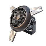 TD® Lampes de ventilateur solaires extérieures fournitures de camping lampes de camping lampes de tente portables rechargeables par