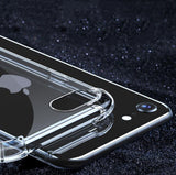 TD® Coque transparente iPhone 8 Plus 7 anti choc apple ultra fine de protection incassable souple ulta resistante housse plastique
