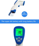 TD® Thermomètre frontal infrarouge numérique sans contact numérique pour bébé, adulte, enfant