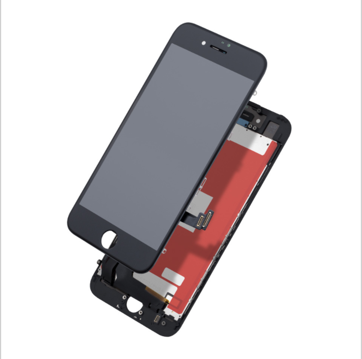 Ecran iPhone 6S Noir Complet TEENO + Outils Bouton Home Écouteur