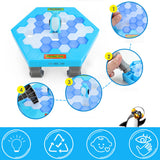 TD® Jeu pour enfant casse-tête brise-glace Pingouin jouet de puzzle interactif ludique apprentissage amusement idée cadeau amusant