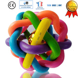 TD® Jouet pour chien Coloré Petit Moyen Grand Chien Gros Arc En Ciel balle couleurs mignon animaux de compagnie fournitures pattes