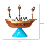 TD® Jeu Équilibrage Pingouins Bateau Pirates/ Jeu de Société/Jeu de Table/ Jouet Enfant Adulte Bar/ Habileté