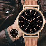 TD® Quartz Montres-bracelets Casual et Business Series Mesh montre de la ceinture cadeaux hommes 5454599