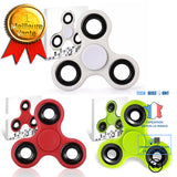 TD® Lot 3 Fidget Spinner/Jouet Triangle Pour Adultes Enfants/ Jouet de Doigts/ Décompression- Anti stress BLANC - VERT - ROUGE