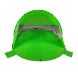 TD® TECH DISCOUNT Tente de Plage Anti UV Pop Up 240 cm x 140 cm x 90 cm Gris + 1 Sac de transport