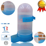 TD® Distributeur d'eau pour animaux oiseaux pigeon perroquet fontaine à boire automatique polyvalente tasse eau potable gamelle bol