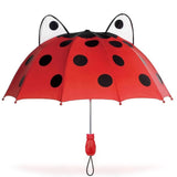 TD® parapluie mignon petite conception de coccinelle petites oreilles parapluie rouge
