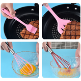 TD®  Lot de 5 Ensemble Ustensiles de cuisine alimentaire barbecue silicone BROSSE ALIMENTAIRE