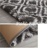 TD® Tapis chambre ins vent mignon décorations de chambre en peluche peut dormir et s'asseoir sur le tapis de chevet tapis 160 X 230c