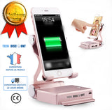 TD® support dock téléphone charge bluetooth audio portable tablette bureau smartphone enceinte chargeur iphone samsung apple sans fi
