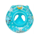 TD® Bouée Siège Gonflable Bébés 6-36 Mois/ Motifs Éléphants/ Baignoire Piscine Apprentissage Natation PVC Matériel Sécurité Bleu