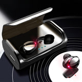 TD® Casque Bluetooth sans fil Bluetooth Bluetooth 5.0 Résistant à l'eau et à la sueur Très longue durée de vie de la batterie Ecoute