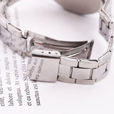 INN® Montre à bracelet en acier pour hommes, montre décontractée pour hommes, bracelet en alliage métallique,  montre à quartz romai