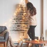 TD® Guirlande lumineuse LED en cuivre étanche Noël 10M 100 LED 8 modes avec Télécommande Blanc