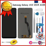 INN® Complet vitre tactile + écran LCD pour NOIR Samsung Galaxy A10 2019 A105 + Kit outils