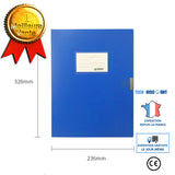 TD® Sac de fichiers fournitures de bureau pp boîte de fichiers en plastique A4 boîte de stockage boîte de données boîte de  seule pi