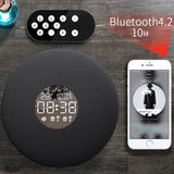 INN® Double Président Miroir Musique Haut-parleur Bluetooth avec télécommande Bluetooth élégant haut-parleur basse rouge